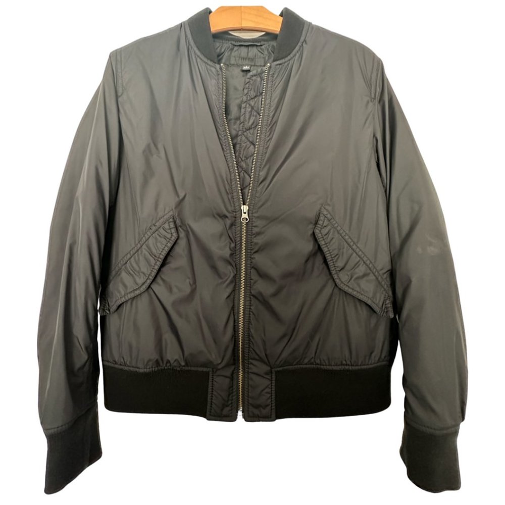Uniqlo Bomber Jacket | Color: Black | Women's Size: Large
